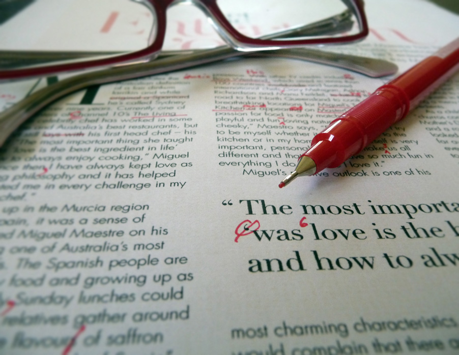 Red pen