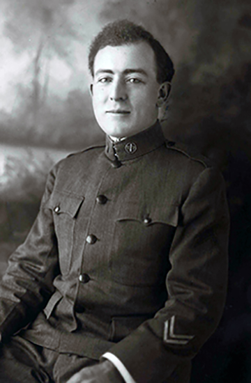 Pa in Uniform